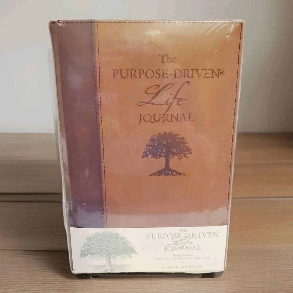 The Purpose-Driven Life Deluxe Journal -faux  leather bound Warren, Rick Sealed